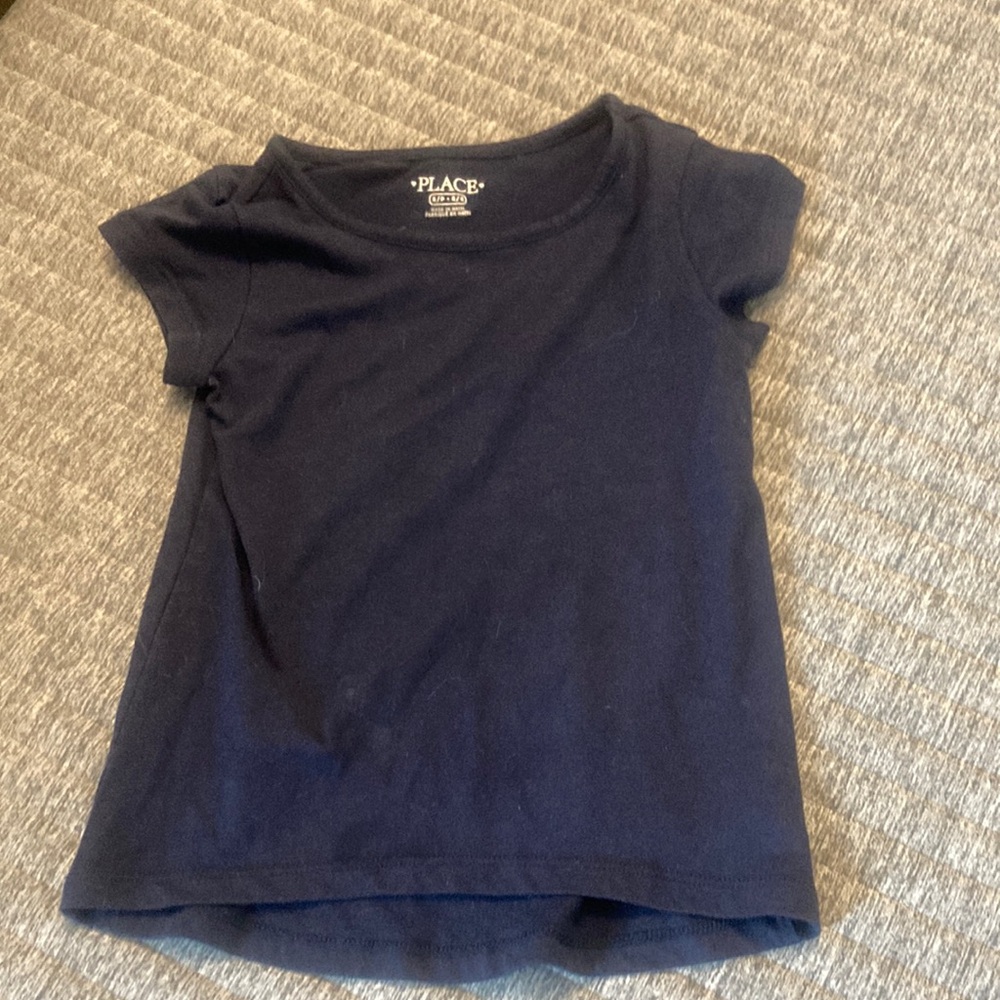 The Children's Place Navy Blue Kids T-Shirt